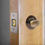 3 inch/76mm Tubular Bathroom Deadbolt - 57mm Backset - Satin Stainless Steel - tradefit - 5