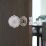 Glass Mortice Door Knob - Satin Nickel - tradefit - 5