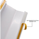 Door Finger Guard Protector - Front Side - 1950mm - White - tradefit - 7
