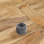 Black Rubber Floor Mounted Door Stop - Pack of 2 - tradefit - 5
