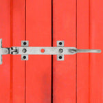 Iron Shepherd Crook Casement Stay Rustic Patina 200mm / 8inch - tradefit - 5