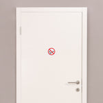 No Smoking 100x100mm Pack of 10 Self Adh Vinyl - tradefit - 6