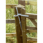 Spring Gate Fastener Set With Staple Catch - 600mm / 24 inch - Hot Dipped Galvanised - tradefit - 4
