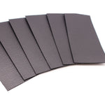 Intumescent Hinge Pads - Graphite - Pack of 6 - 102 x 44 x 0.8mm - Suit 102 x 102mm Hinge - tradefit - 5