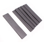 Intumescent Hinge Pads - Graphite - Pack of 6 - 76 x 18 x 0.8mm - Suit 76 x 52mm Hinge - tradefit - 5