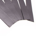 Intumescent Hinge Pads - Graphite - Pack of 6 - 76 x 18 x 0.8mm - Suit 76 x 52mm Hinge - tradefit - 6