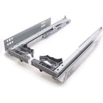 Soft Close Concealed Undermount Drawer Runners Double Extension 30kg Max 400mm - tradefit - 1