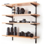 Twin Slot Shelving - Upright - Black - 430mm - tradefit - 8
