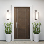 Repair Escutcheon Key Hole Cover Plate Euro Profile Self Adhesive Fix - Polished Stainless Steel - 28mm - tradefit - 5