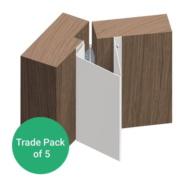 Door Finger Guard Protector - Front Side - 1950mm - White - Trade Pack Of 5 - tradefit - Featured Image