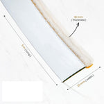 Surface Self Adhesive Intumescent Fire Door Seal Strip - Fire Smoke & Draughts - 5.2m - White - tradefit - 3