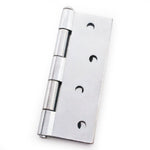 Steel Butt Hinges 1840 Loose Pin Pattern - 102x67x2mm - Zinc Plated - Pair - EXCLUDING Screws - tradefit - 6