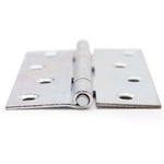 Steel Butt Hinges 1840 Loose Pin Pattern - 102x67x2mm - Zinc Plated - Pair - EXCLUDING Screws - tradefit - 8