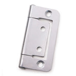 Steel Flush Cabinet Hinges - 50mm - Zinc Plated - Pair - EXCLUDING Screws - tradefit - 6