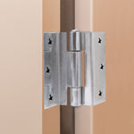 Rebated Cranked Stormproof Hinges 2.5