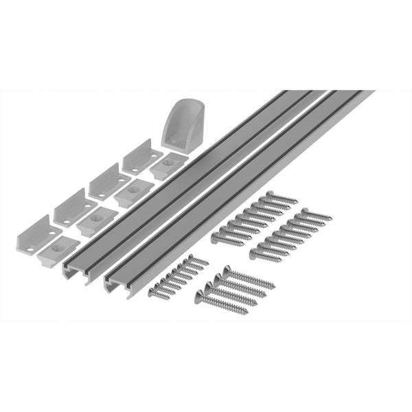 Top Hung Cupboard Sliding Door System To Suit 1.8m Opening - tradefit - Featured Image