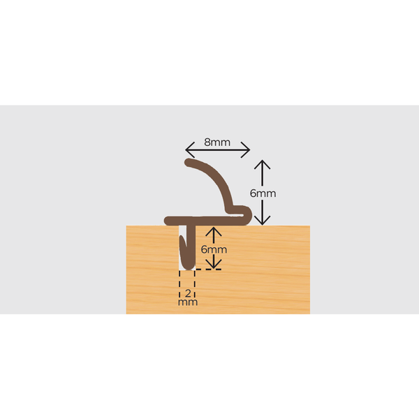 Sash Window Flipper Seal - White - 3m Length - tradefit - Featured Image