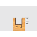 Sash Window Parting Bead Retaining Profile - White - 3m - tradefit - 1