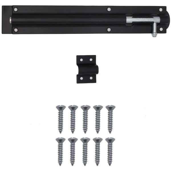 Tower Bolt - 250mm / 10 Inch - Black - tradefit - Featured Image
