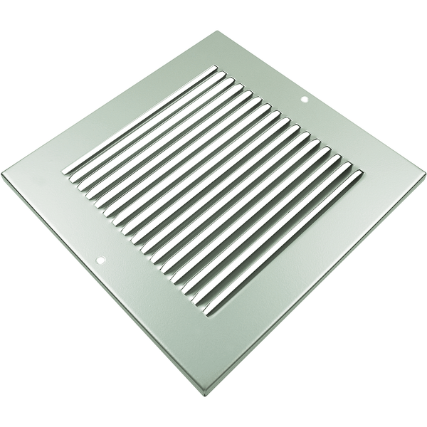 Intumescent Louvre Vent Grill Cover - 112 x 225mm - Silver - tradefit - Featured Image