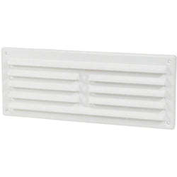 Louvre Grille Vent - White - 260 x 104mm - tradefit