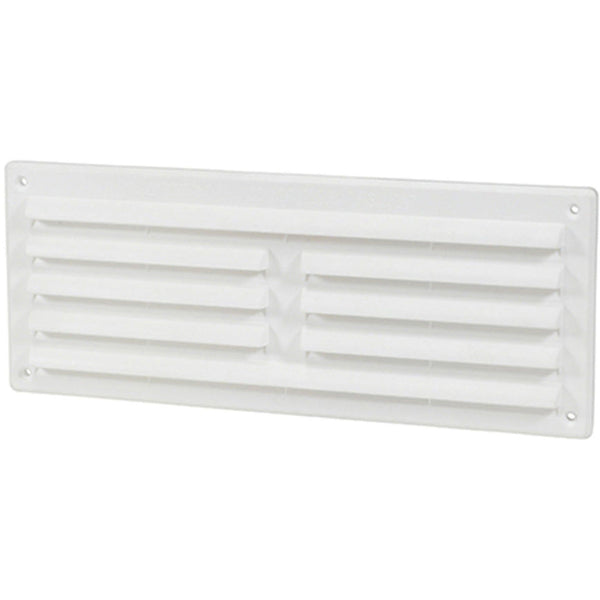 Louvre Grille Vent - White - 260 x 104mm - tradefit - Featured Image