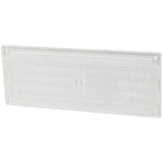 Louvre Grille Vent - White - 260 x 104mm - tradefit - 2
