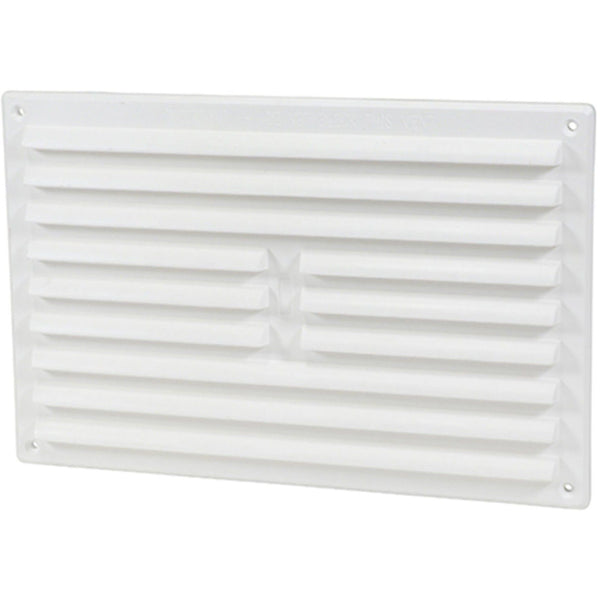 Louvre Grille Vent - White - 260 x 170mm - tradefit - Featured Image