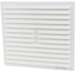 Louvre Grille Vent - White - 260 x 235mm - tradefit