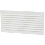Louvre Grille Vent - White - 166 x 85mm - tradefit - 1