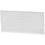 Louvre Grille Vent - White - 166 x 85mm - tradefit - 2