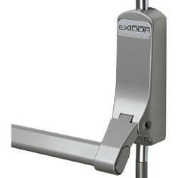 Single Panic Bolt Set Exidor 294 - Silver - tradefit