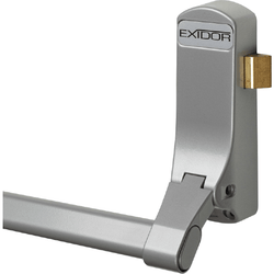 Single Panic Latch Set Exidor 296 - Silver - tradefit
