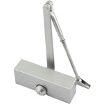 Overhead Fire Door Closer Reversible Push or Pull Side - Power Size 3 - Silver Cover - tradefit - 1