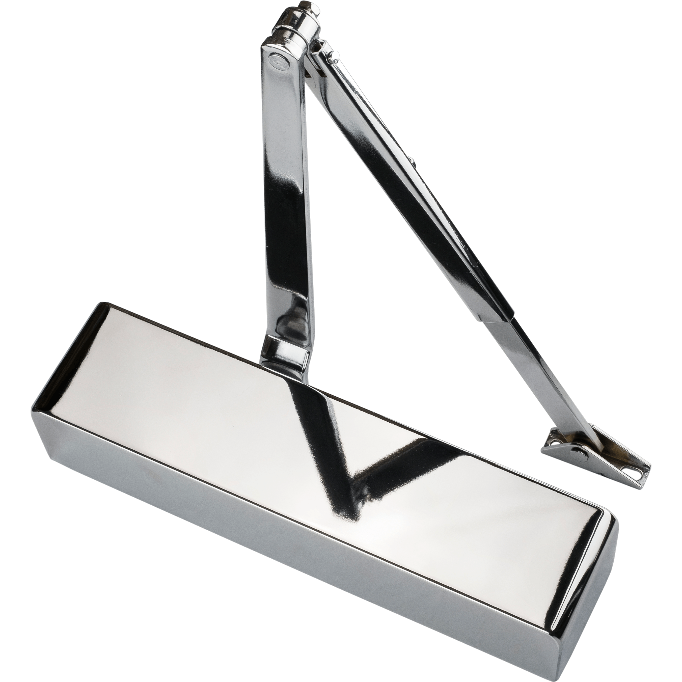 Fire Door Closer Power Size 36 Polished Chrome tradefit