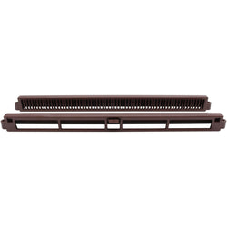 Trickle Window Slot Vent Set Inside & Out - 300mm - 2328mm²EA - Brown - Pack of 50 - tradefit