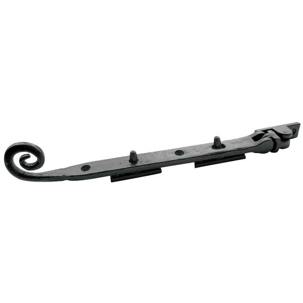 Curly Tail Casement Stay - 300mm - Black Antique - tradefit - Featured Image