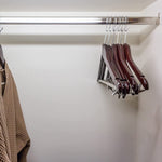 Wardrobe Rail Oval Tube - 30x300mm - Polished Chrome - tradefit - 5