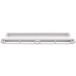 Trickle Window Slot Vent Set Inside & Out - 300mm - 2328mm²EA - White - Pack of 50 - tradefit - 1