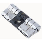 Federal TS007 Euro Door Cylinder Lock BS HIGH Security 3* Snap Safe Police Approved 55+60mm Double Polished Chrome - tradefit - 2