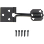 Wire Pattern Hasp & Staple - 4 inch - Black - tradefit - 1