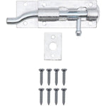 Necked Tower Bolt - 4 Inch / 100 mm - Galvanised - tradefit - 1