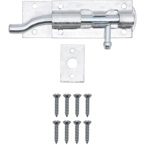 Necked Tower Bolt - 4 Inch / 100 mm - Galvanised - tradefit - Featured Image