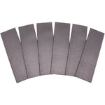 Intumescent Hinge Pads - Graphite - Pack of 6 - 100 x 31 x 0.8mm - Suit 102 x 76mm Hinge - tradefit - 2
