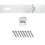 Safety Pattern Hasp & Staple - 6 inch - Zinc - tradefit - 1