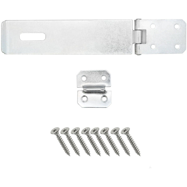 Safety Pattern Hasp & Staple - 6 inch - Zinc - tradefit - Featured Image