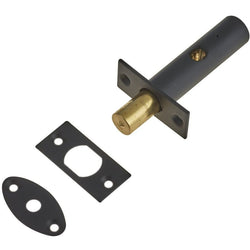 Concealed Door Security Rack Bolts Pack of 1 (no keys) - 61mm - Black - tradefit