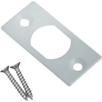 Rack Bolt Keep / Strike - White - Pack Of 10 - tradefit - 1