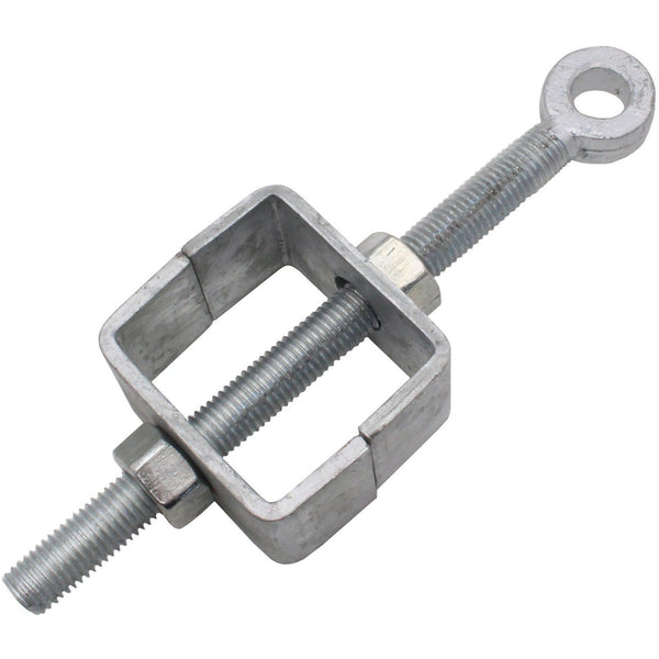 Adjustable Bottom Gate Fitting - 19mm Pin x 280mm - Galvanised - tradefit - Featured Image