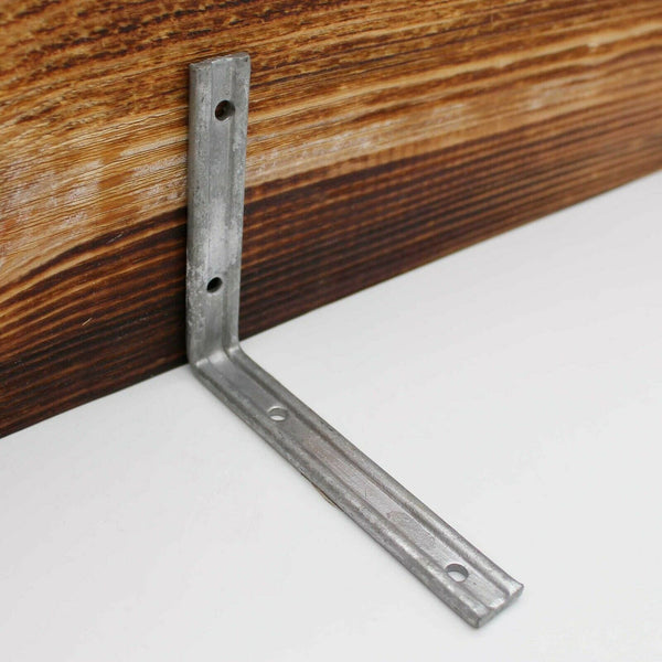 Fluted Angle Brackets - 125x100mm / 5 x 4 Inch - Hot Dip Galvanised - tradefit - Featured Image